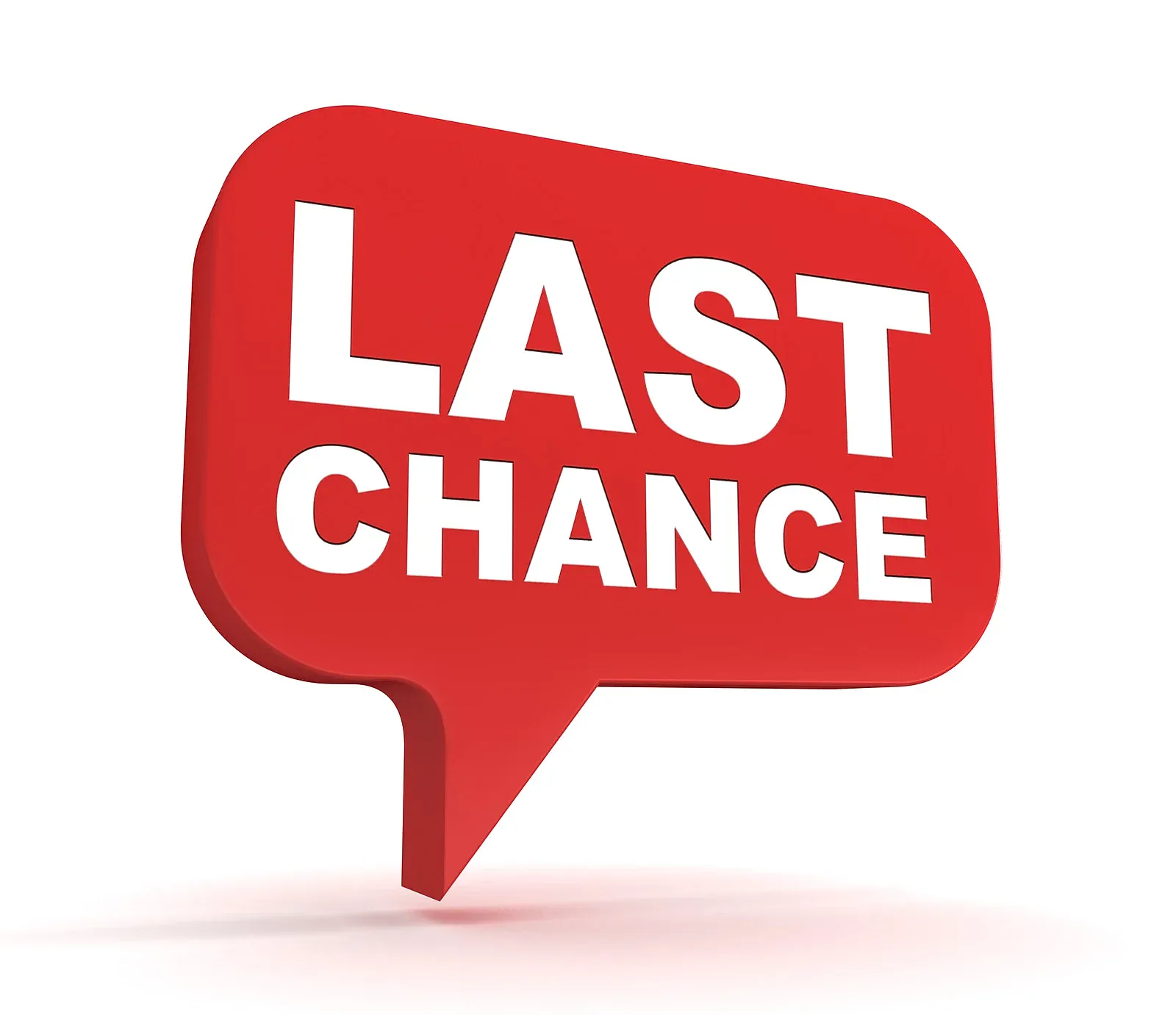 LAST CHANCE- Ends today!