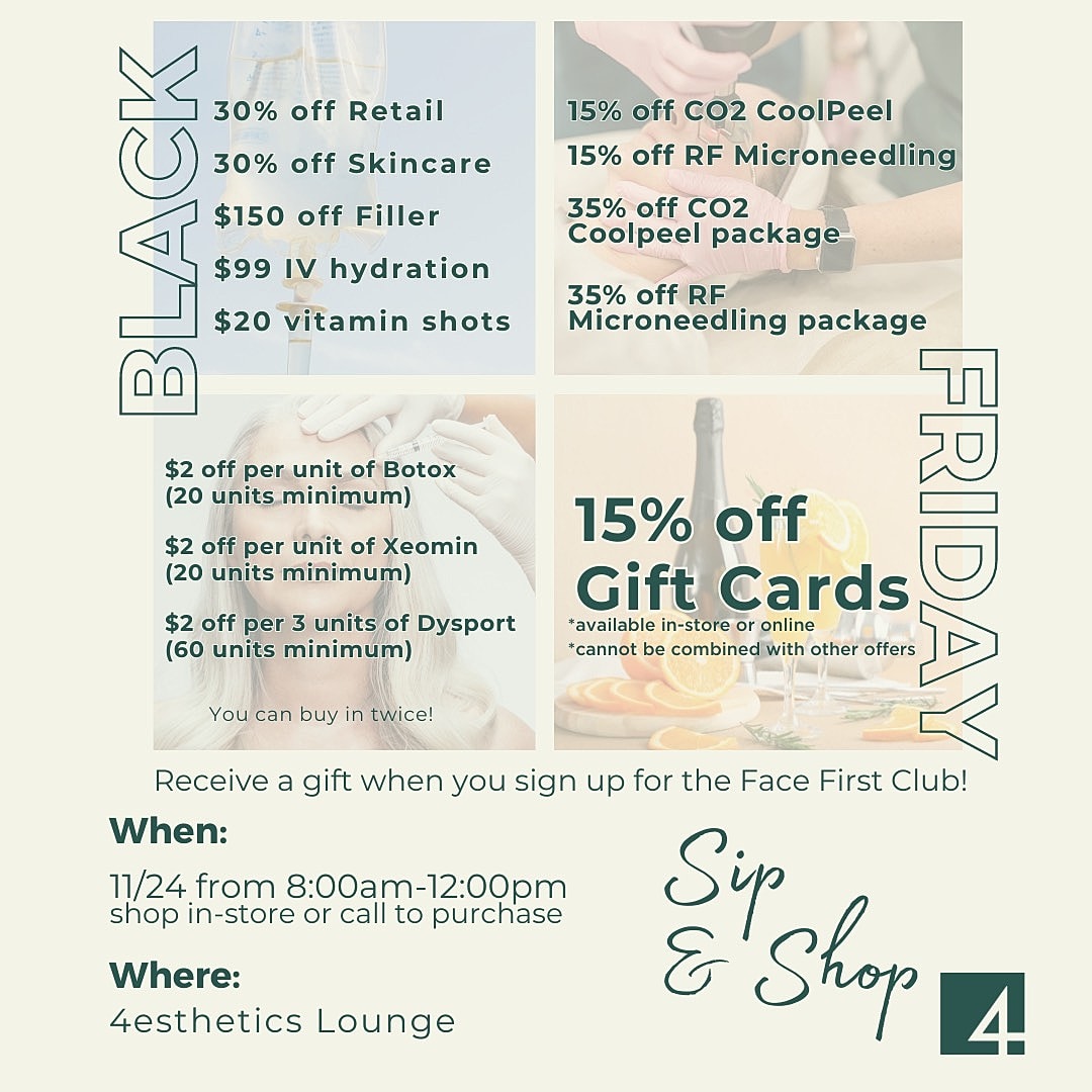 Sip & Shop Black Friday Sale